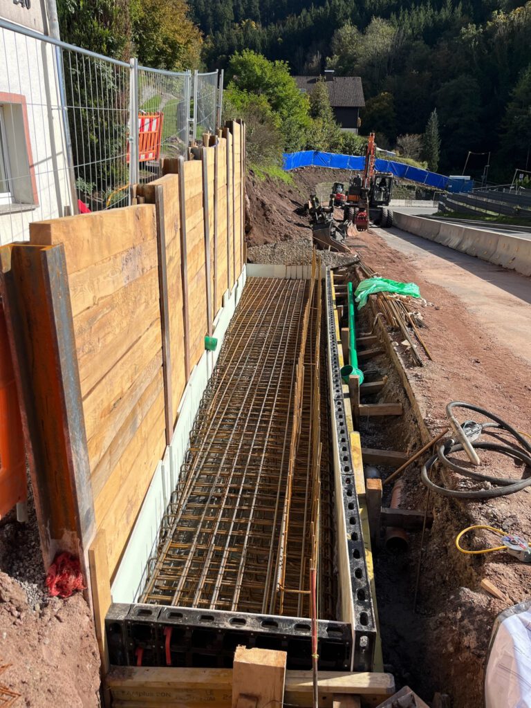 B462 Schramberg – Erneuerung Stützwände